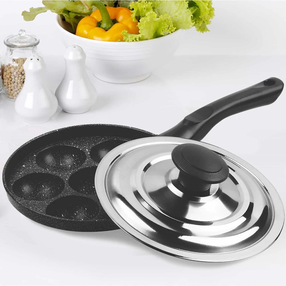 Appam Patra With Lid-Granito-Non Induction (Milton Procook) - Image 3